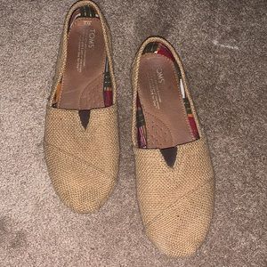Toms Burlap Shoes